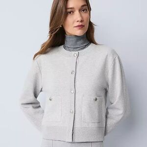 NEW Ann Taylor patch pocket jacket